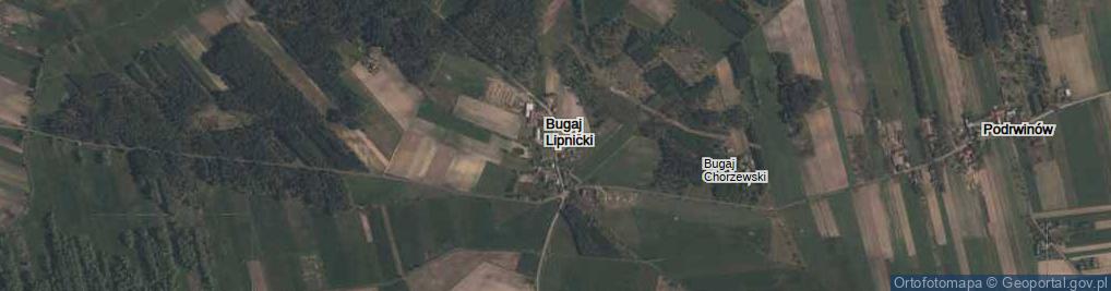 Zdjęcie satelitarne Bugaj Lipnicki ul.
